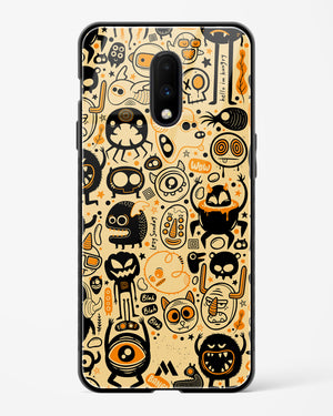 Hungry Monsters Glass Case Phone Cover (OnePlus)