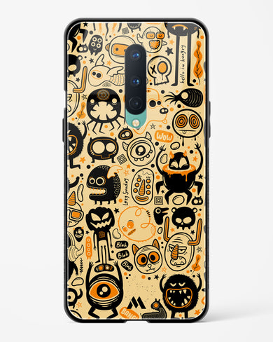 Hungry Monsters Glass Case Phone Cover (OnePlus)