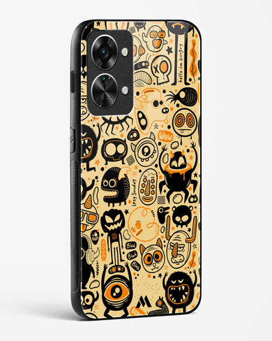 Hungry Monsters Glass Case Phone Cover (OnePlus)