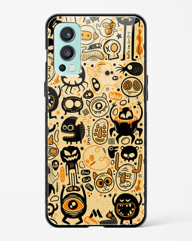 Hungry Monsters Glass Case Phone Cover (OnePlus)