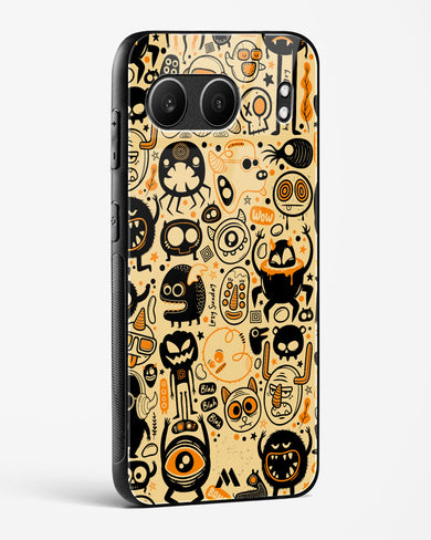 Hungry Monsters Glass Case Phone Cover (OnePlus)