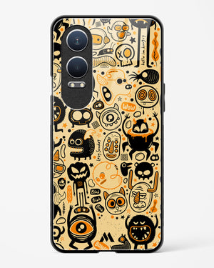 Hungry Monsters Glass Case Phone Cover (OnePlus)