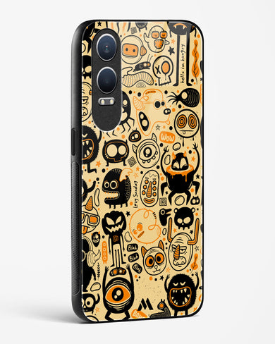 Hungry Monsters Glass Case Phone Cover (OnePlus)