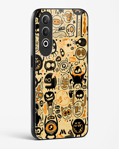 Hungry Monsters Glass Case Phone Cover (OnePlus)
