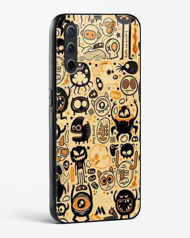 Hungry Monsters Glass Case Phone Cover (OnePlus)