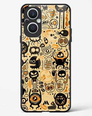 Hungry Monsters Glass Case Phone Cover (OnePlus)