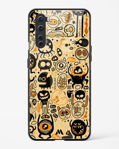 Hungry Monsters Glass Case Phone Cover (OnePlus)