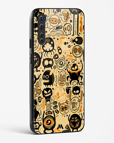 Hungry Monsters Glass Case Phone Cover (OnePlus)
