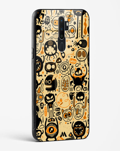 Hungry Monsters Glass Case Phone Cover (Oppo)