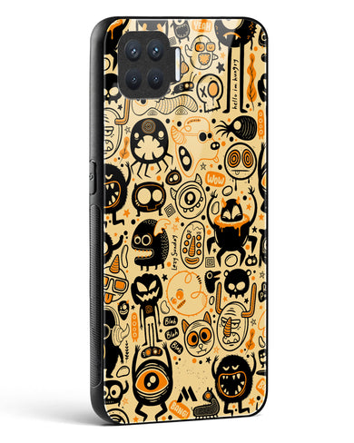 Hungry Monsters Glass Case Phone Cover (Oppo)