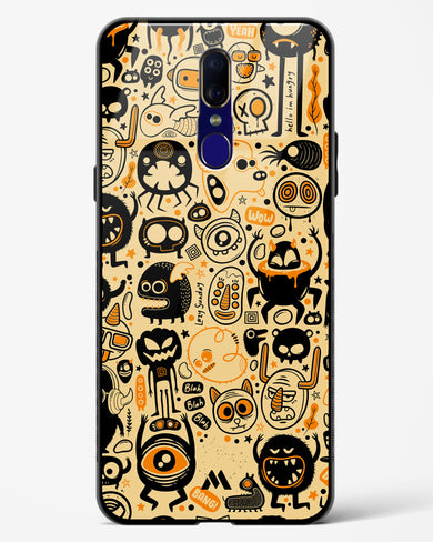 Hungry Monsters Glass Case Phone Cover (Oppo)