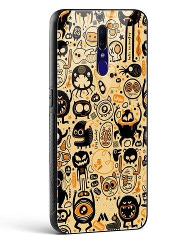 Hungry Monsters Glass Case Phone Cover (Oppo)