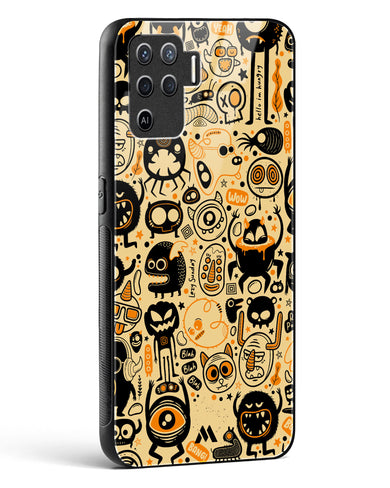 Hungry Monsters Glass Case Phone Cover (Oppo)