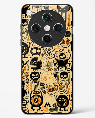 Hungry Monsters Glass Case Phone Cover (Oppo)