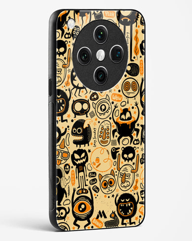 Hungry Monsters Glass Case Phone Cover (Oppo)