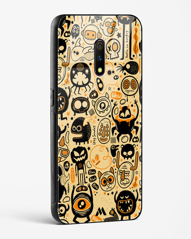 Hungry Monsters Glass Case Phone Cover (Oppo)