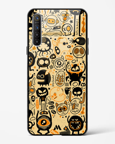 Hungry Monsters Glass Case Phone Cover (Oppo)