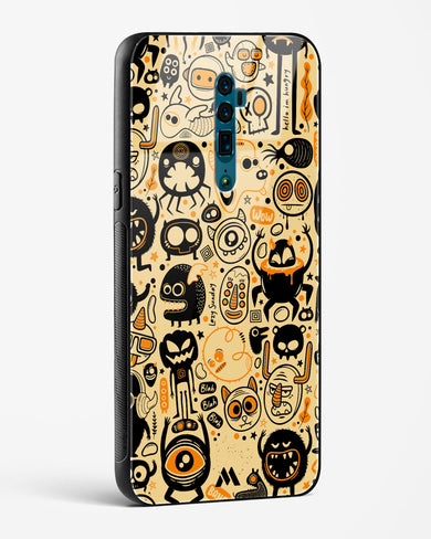 Hungry Monsters Glass Case Phone Cover (Oppo)