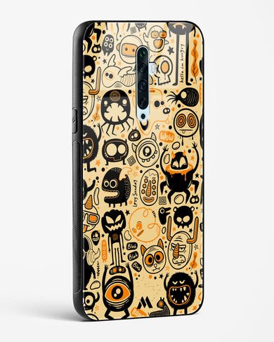 Hungry Monsters Glass Case Phone Cover (Oppo)