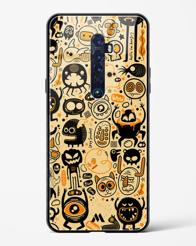 Hungry Monsters Glass Case Phone Cover (Oppo)