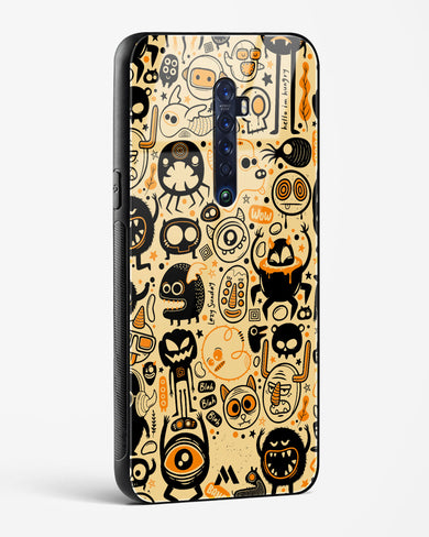 Hungry Monsters Glass Case Phone Cover (Oppo)