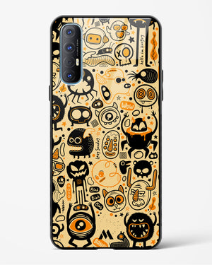 Hungry Monsters Glass Case Phone Cover (Oppo)