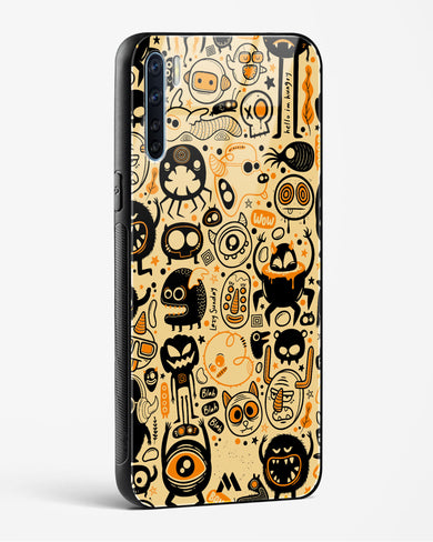 Hungry Monsters Glass Case Phone Cover (Oppo)