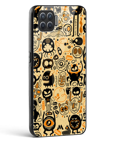 Hungry Monsters Glass Case Phone Cover (Oppo)