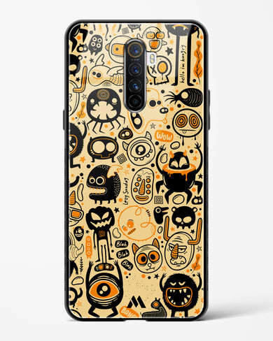 Hungry Monsters Glass Case Phone Cover (Oppo)