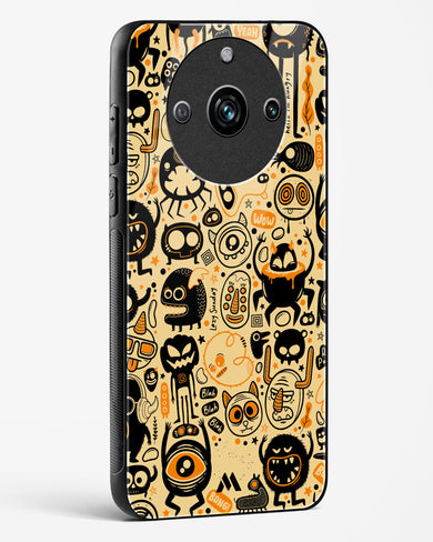 Hungry Monsters Glass Case Phone Cover (Realme)