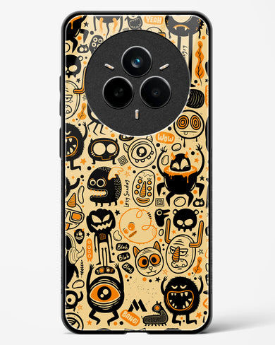Hungry Monsters Glass Case Phone Cover (Realme)
