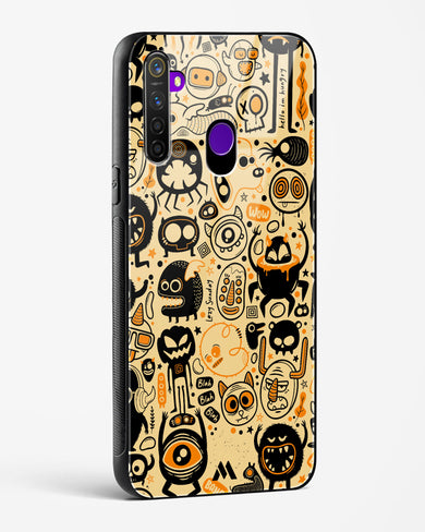 Hungry Monsters Glass Case Phone Cover (Realme)