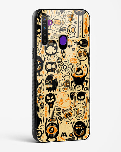 Hungry Monsters Glass Case Phone Cover (Realme)