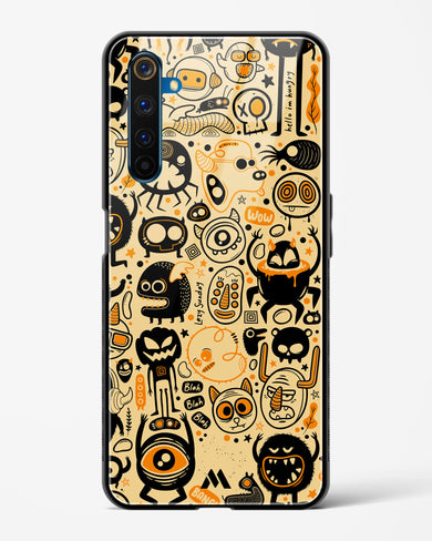 Hungry Monsters Glass Case Phone Cover (Realme)