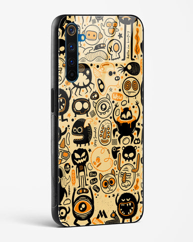 Hungry Monsters Glass Case Phone Cover (Realme)