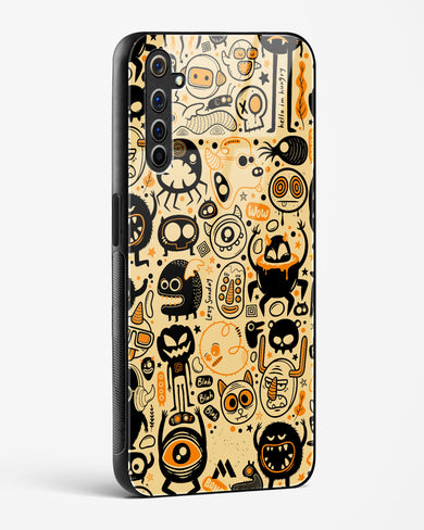 Hungry Monsters Glass Case Phone Cover (Realme)