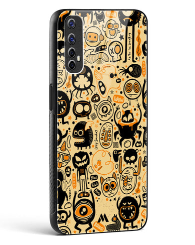 Hungry Monsters Glass Case Phone Cover (Realme)