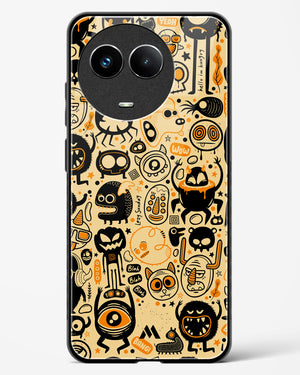 Hungry Monsters Glass Case Phone Cover (Realme)