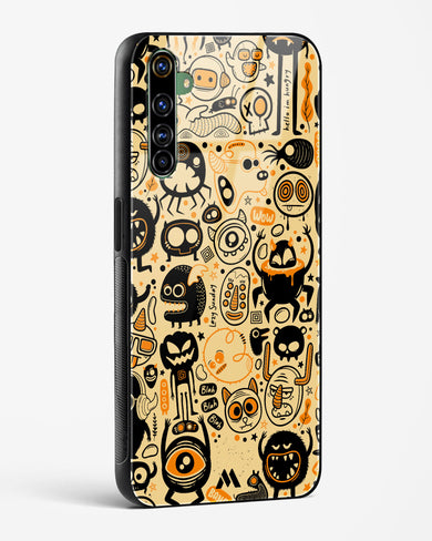 Hungry Monsters Glass Case Phone Cover (Realme)