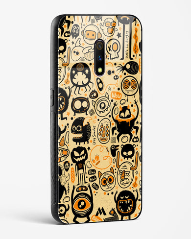 Hungry Monsters Glass Case Phone Cover (Realme)