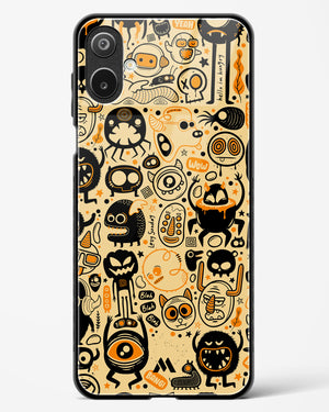 Hungry Monsters Glass Case Phone Cover (Samsung)