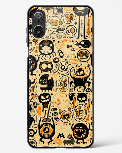Hungry Monsters Glass Case Phone Cover (Samsung)