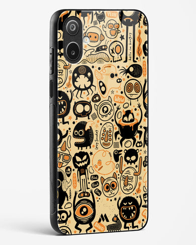 Hungry Monsters Glass Case Phone Cover (Samsung)