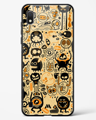 Hungry Monsters Glass Case Phone Cover (Samsung)