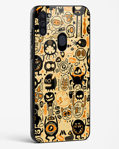 Hungry Monsters Glass Case Phone Cover (Samsung)