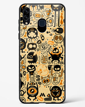 Hungry Monsters Glass Case Phone Cover (Samsung)