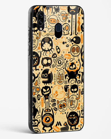 Hungry Monsters Glass Case Phone Cover (Samsung)