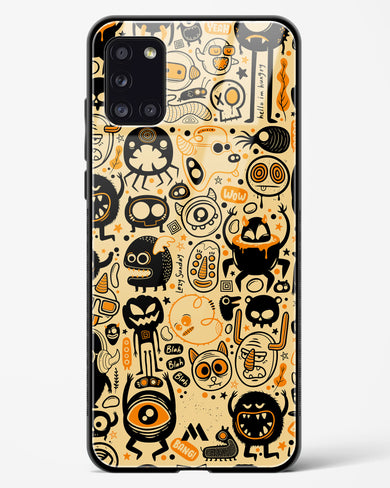 Hungry Monsters Glass Case Phone Cover (Samsung)