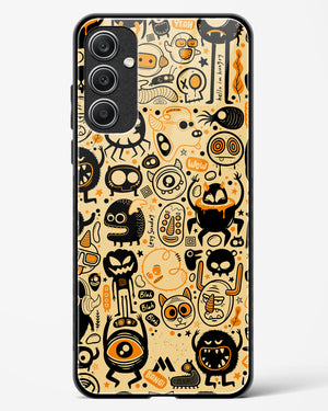 Hungry Monsters Glass Case Phone Cover (Samsung)