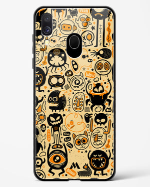 Hungry Monsters Glass Case Phone Cover (Samsung)